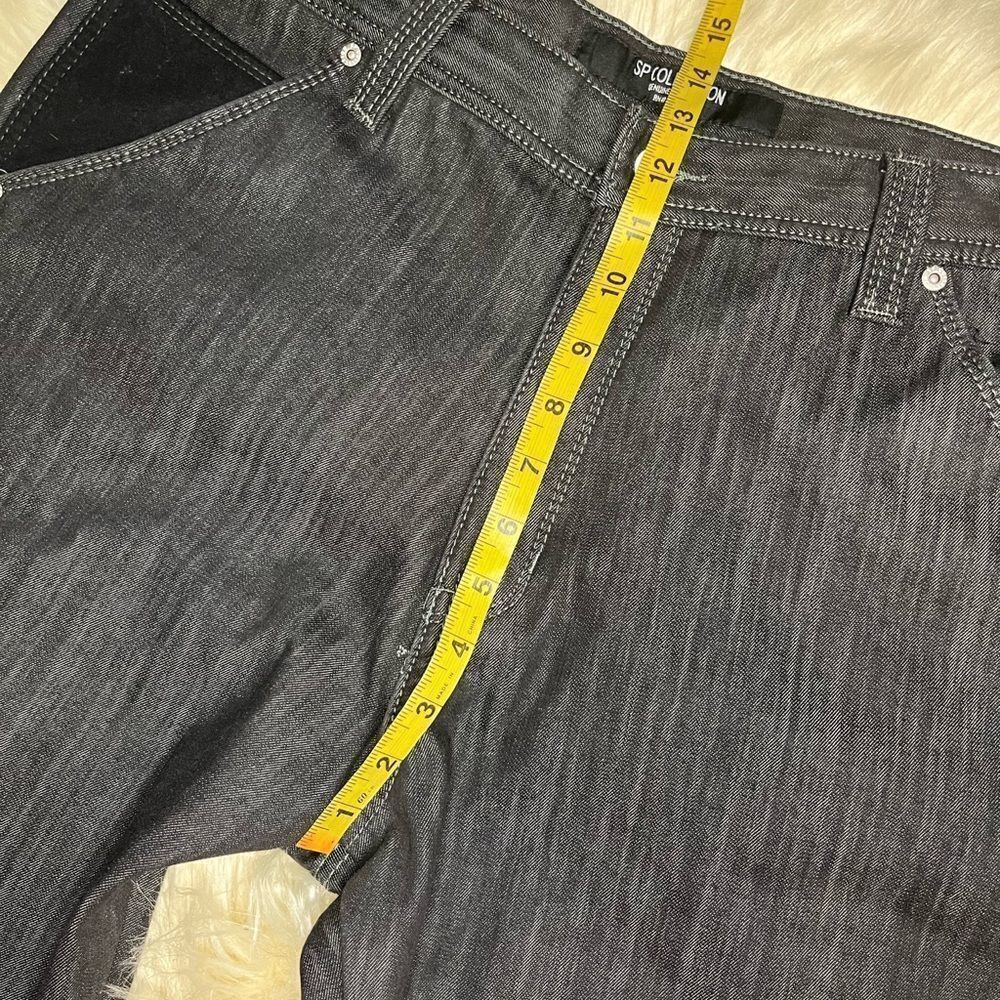 SP Collection black washed denim sz 40 - Picture 6 of 7